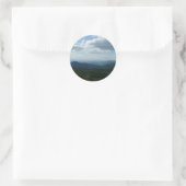 Appalachian Mountains II Shenandoah Ronde Sticker (Tas)