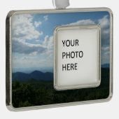 Appalachian Mountains II Shenandoah Verzilverd Kader Ornament (Rechts)