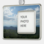 Appalachian Mountains II Shenandoah Verzilverd Kader Ornament (Links)