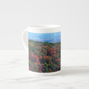 Appalachian Mountains in de herfst Porselein Kop