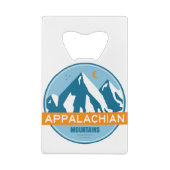Appalachian Mountains Kredietkaart Flessenopener (Achterkant)