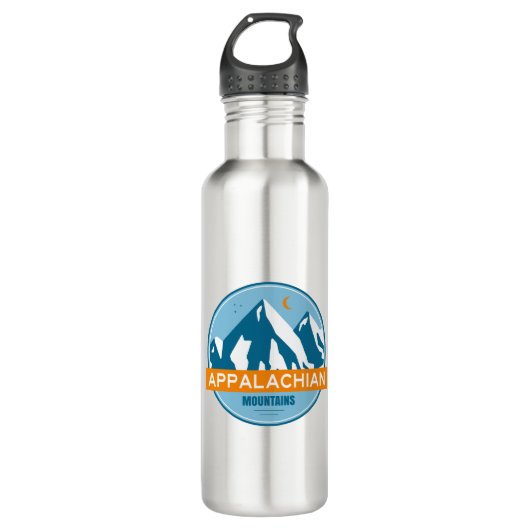 Appalachian Mountains Waterfles (Voorkant)