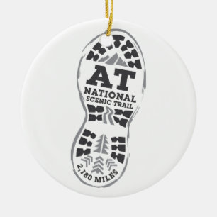 Appalachian National Schilderachtig Trail Keramisch Ornament