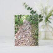 Appalachian rocky Trail Briefkaart (Staand voorkant)