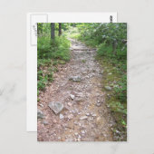 Appalachian rocky Trail Briefkaart (Voorkant / Achterkant)