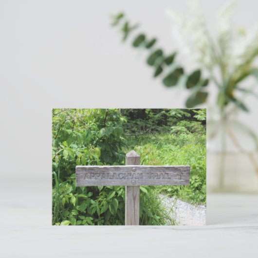 Appalachian Trail-ansichtkaart Briefkaart (Staand voorkant)