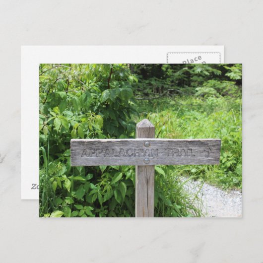 Appalachian Trail-ansichtkaart Briefkaart (Voorkant / Achterkant)