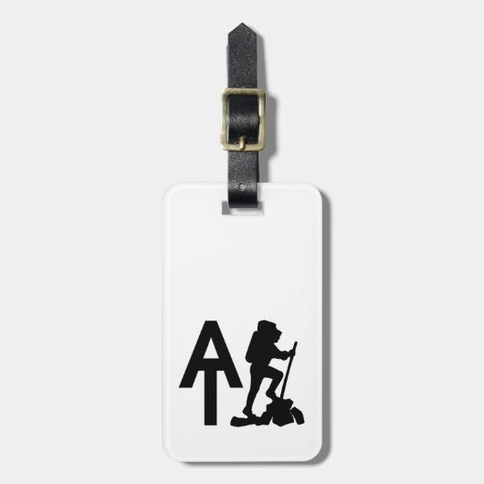 Appalachian Trail - AT - Bucket List Hike Bagagelabel (Voorkant verticaal)