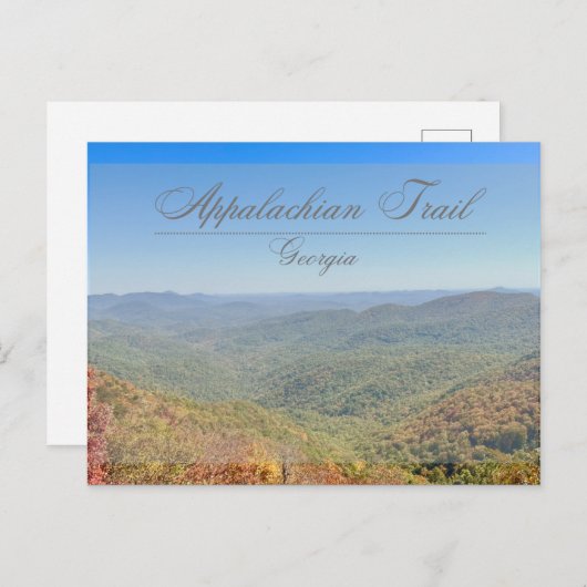 Appalachian Trail Briefkaart (Voorkant / Achterkant)