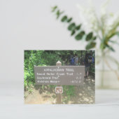 Appalachian Trail Briefkaart (Staand voorkant)