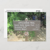 Appalachian Trail Briefkaart (Voorkant / Achterkant)