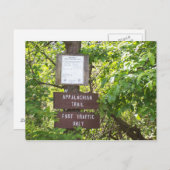 appalachian trail briefkaart (Voorkant / Achterkant)