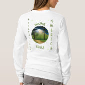 Appalachian Trail Hiker Wit T-shirt (Achterkant)