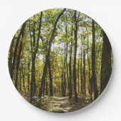 Appalachian Trail in oktober in Shenandoah Papieren Bordje (Voorkant)