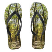 Appalachian Trail in oktober in Shenandoah Teenslippers (Voetbed)