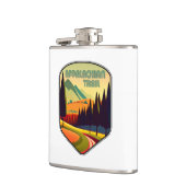 Appalachian trail kleuren heupfles (Links)