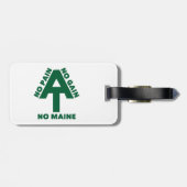 Appalachian Trail No Pain No Gain No Maine Bagagelabel (Achterkant horizontaal)