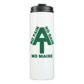 Appalachian Trail No Pain No Gain No Maine Thermosbeker (Voorkant)