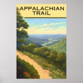 Appalachian Trail Overlook Poster (Devant)