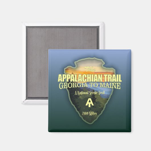 Appalachian Trail (pijlpunt) Magneet (Voorkant / Achterkant)