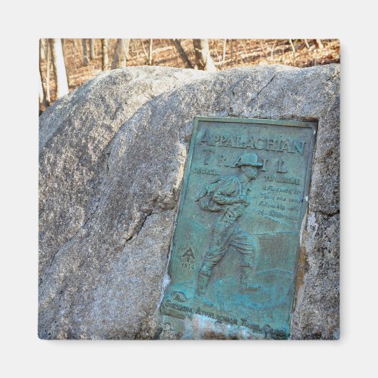 Appalachian Trail Plaque Unicoi Gap GA Magnet Magneet (Voorkant)