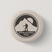 Appalachian Trail Ronde Button 3,2 Cm (Voorkant)