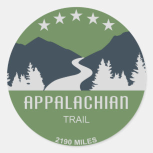 Appalachian Trail Ronde Sticker