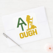 Appalachian Trail Tough Vierkante Sticker (Envelop)
