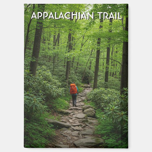 Appalachian Trail Travel Magneet (Voorkant)