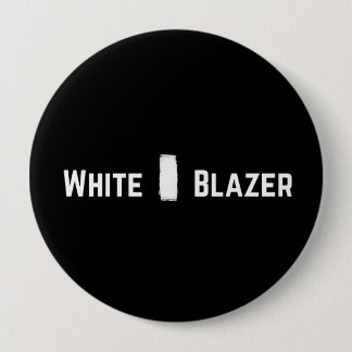 Appalachian Trail "White-Blazer" Pin Ronde Button 4,0 Cm