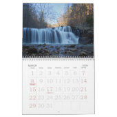 Appalachian Waterfall Kalender (Mar 2026)