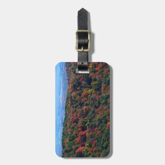 Appalachische bergen in Herfst Bagagelabel (Voorkant verticaal)