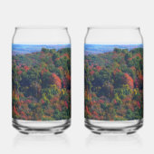 Appalachische bergen in Herfst Blikvorm Glas (Rechts)