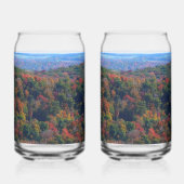 Appalachische bergen in Herfst Blikvorm Glas (Achterkant)