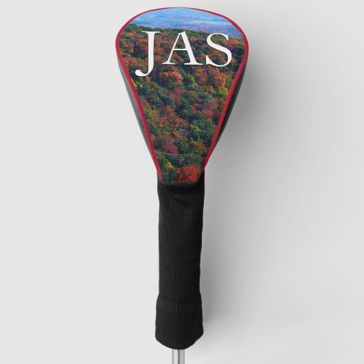 Appalachische bergen in Herfst Golfheadcover (Voorkant)