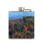 Appalachische bergen in Herfst Heupfles (Achterkant)