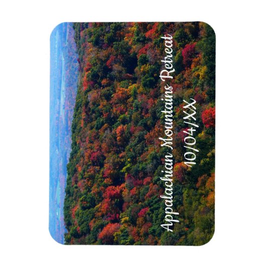 Appalachische bergen in Herfst Magneet (Verticaal)