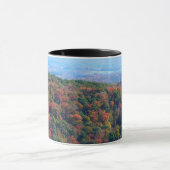 Appalachische bergen in Herfst Mok (Midden)