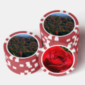 Appalachische bergen in Herfst Poker Chips (Opstapeling)