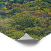 Appalachische bergen in Herfst Poster (Hoek)