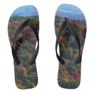 Appalachische bergen in Herfst Teenslippers