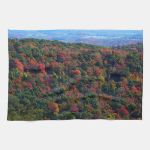 Appalachische bergen in Herfst Theedoek