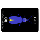 Appalacian Lightning Bug Magnet Magneet (Horizontaal)