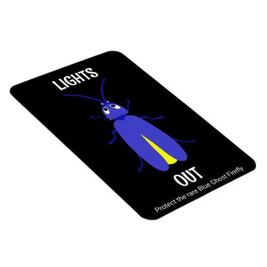 Appalacian Lightning Bug Magnet Magneet (Rechterzijde)