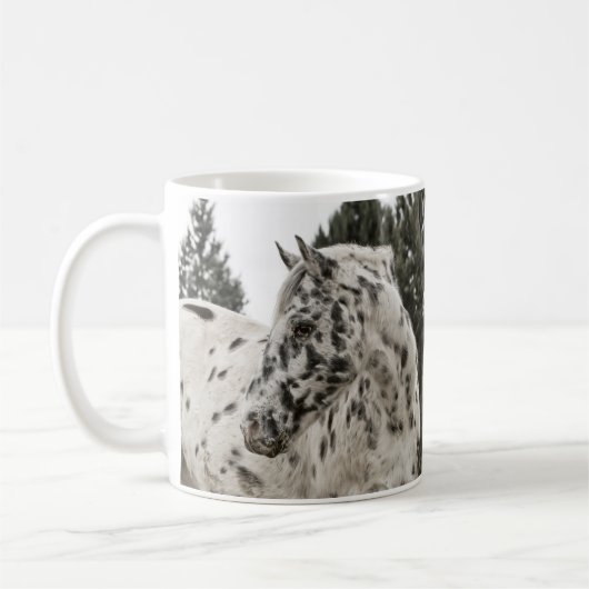 Appaloosa Cheval Mug (Gauche)