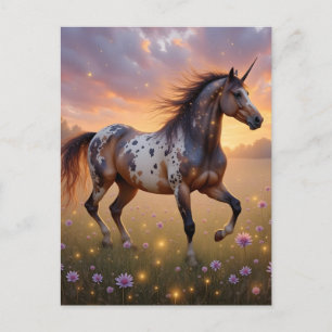 Appaloosa eenhoorn  briefkaart