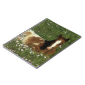 Appaloosa Foal Laying Down in Flowers Notitieboek (Linkerzijde)