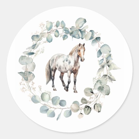 Appaloosa Horse Stickers (Devant)