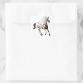 Appaloosa Horse Vierkante Sticker (Tas)