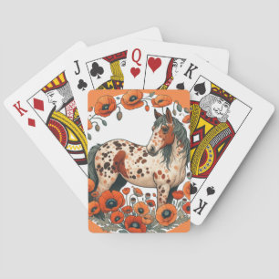 Appaloosa Paard Poppy Appy Paarden Pokerkaarten
